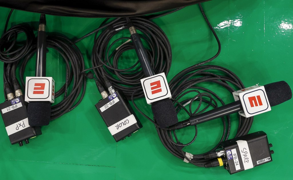 ESPN microphones