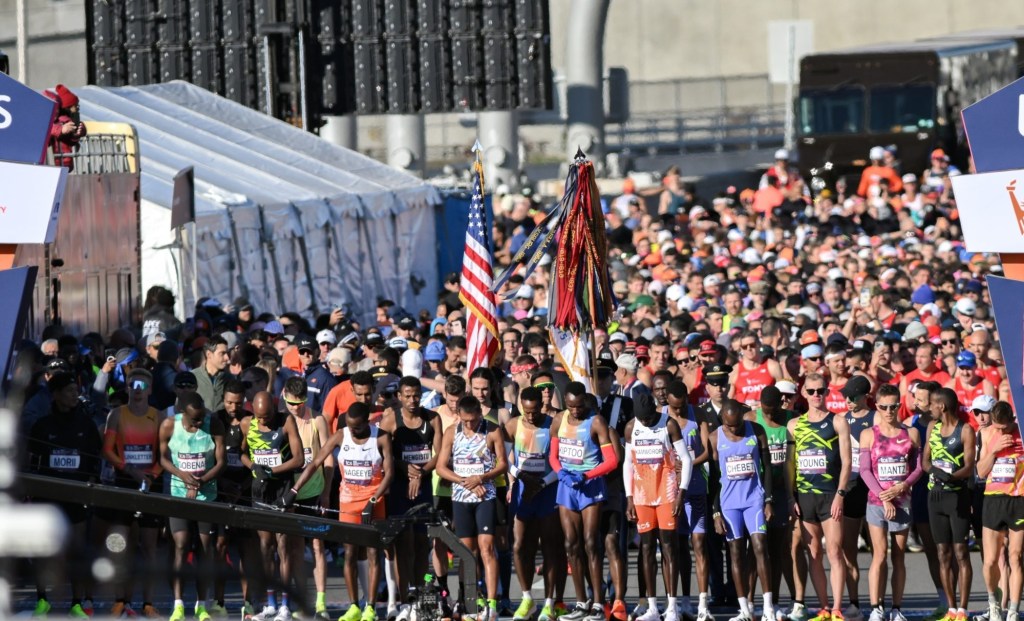 The start of the New York City Marathon