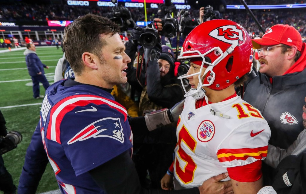 Brady and Mahomes