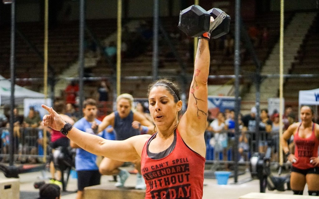 The 2018 Ragin' Crossfit Games are held at Blackham Coliseum in Lafayette.