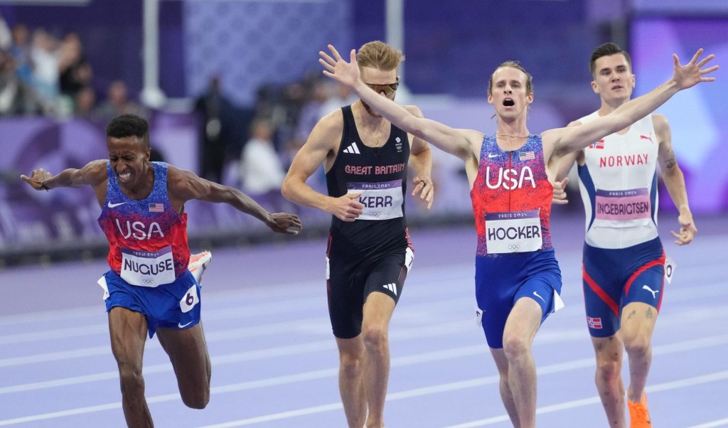 Runners at the Olympics