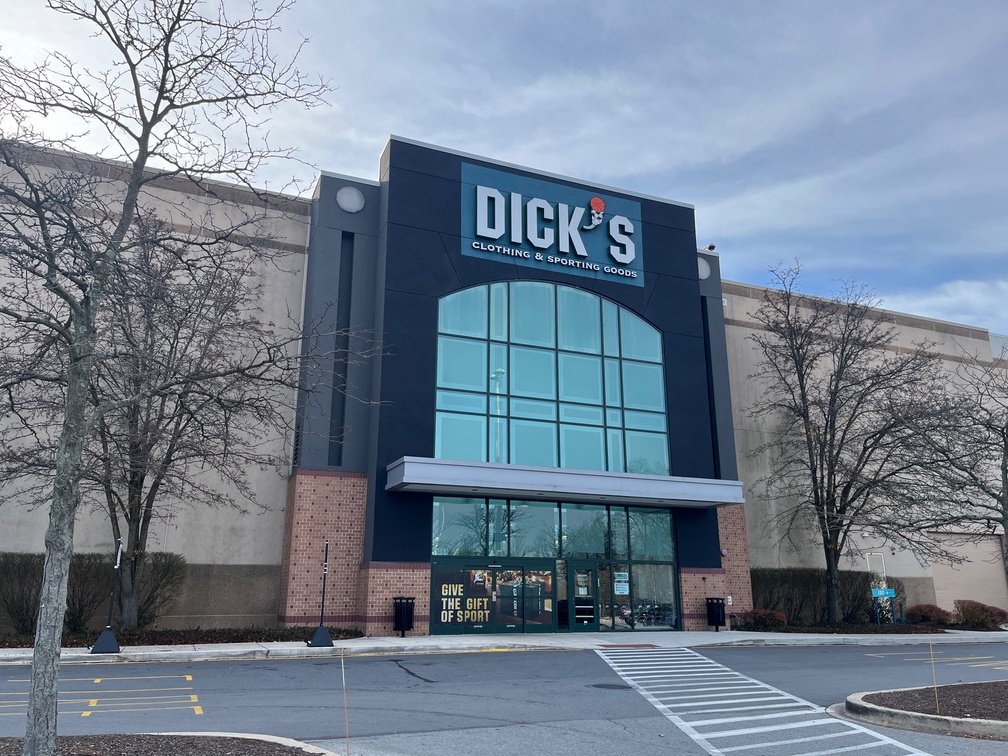 The Dick's Sporting Goods at Brandywine Town Center on Nov. 30, 2023. the store will double in size in 2024, and open a 100,000 square foot House of Sport concept, according to landlord Acadia Realty Trust.