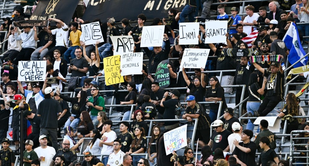 Soccer fans