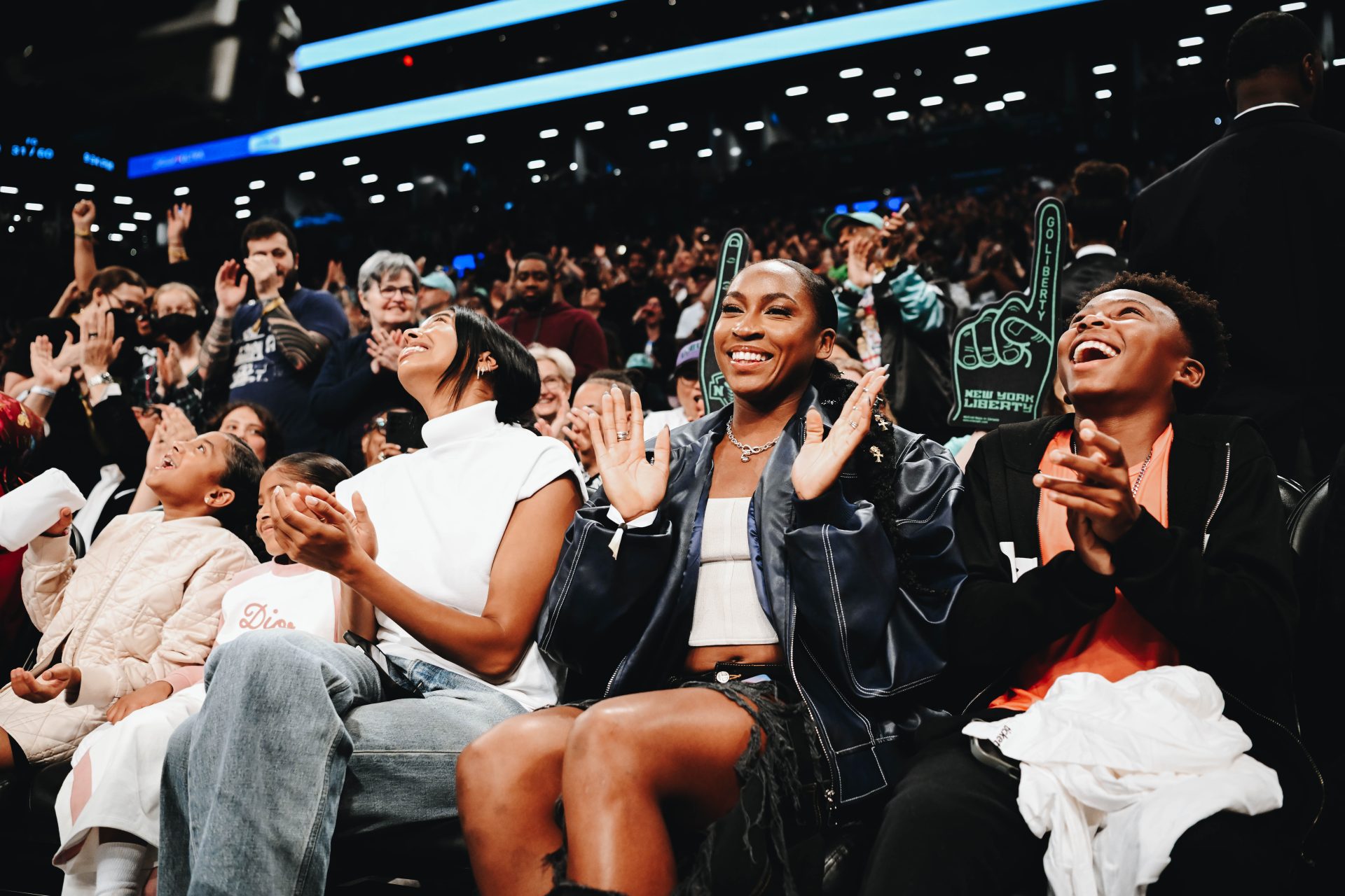 Coco Gauff at New York Liberty