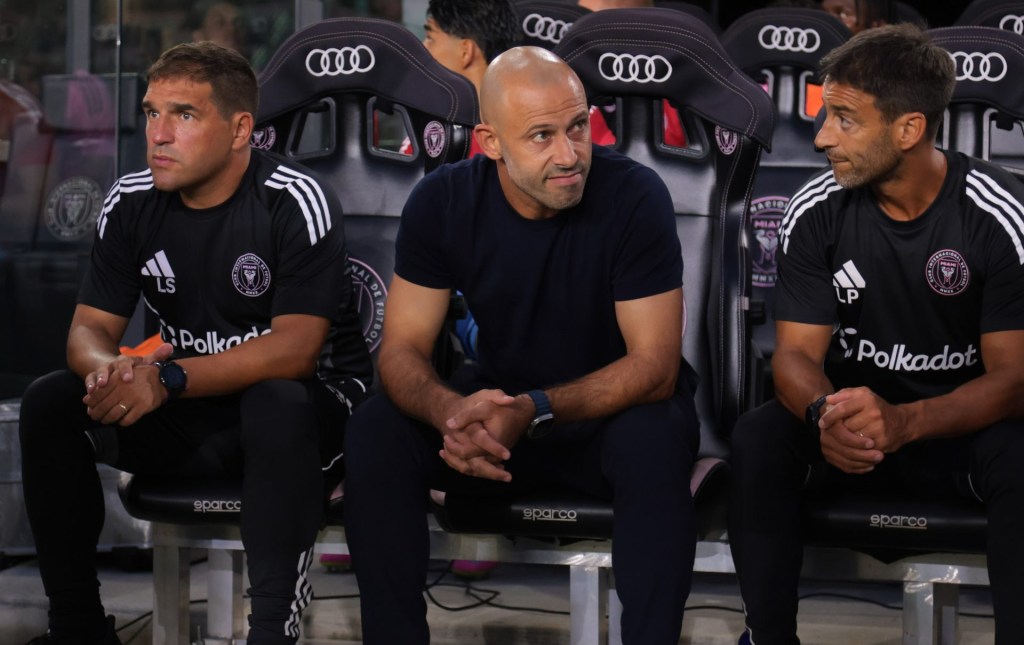 Inter Miami bench