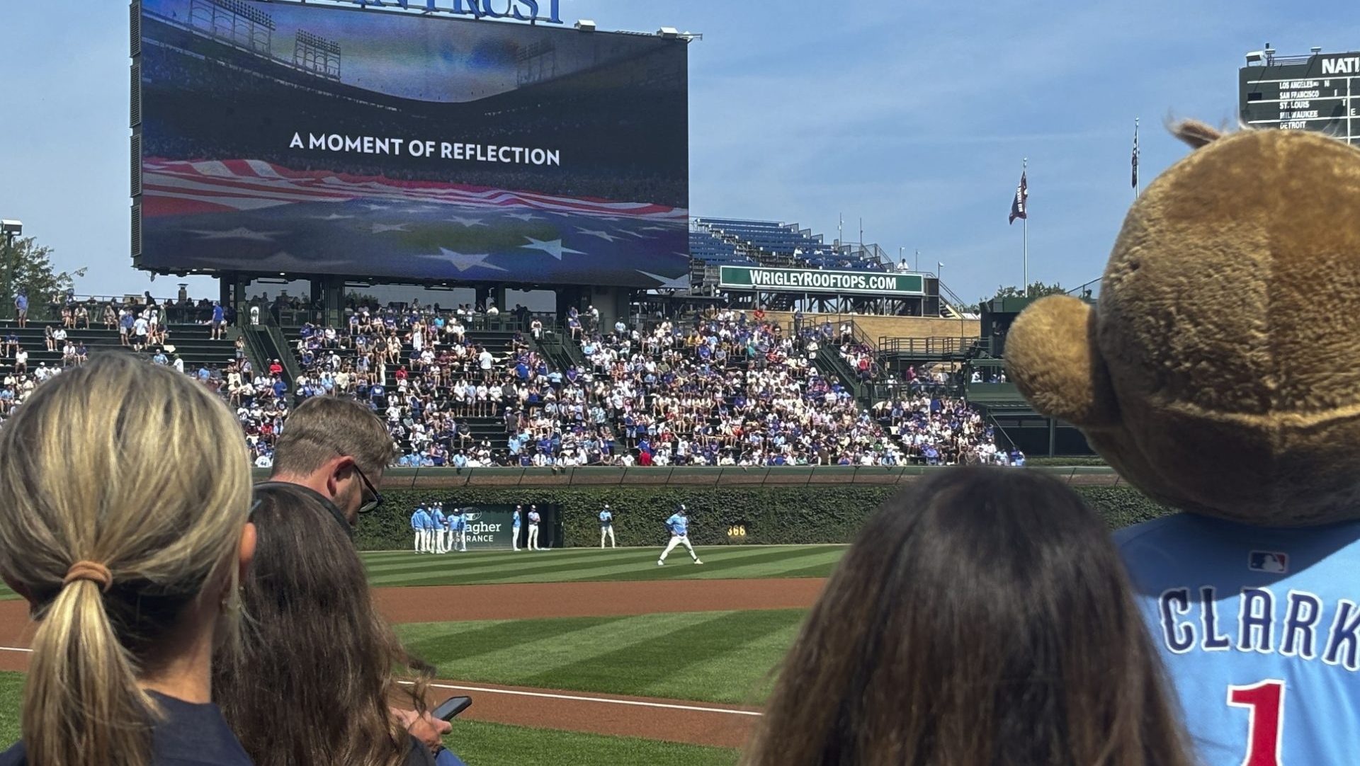 NFL Yankees Cubs Hold Moments Of Silence For Charlie Kirk Nfl yankees cubs hold moments of silence for charlie kirk