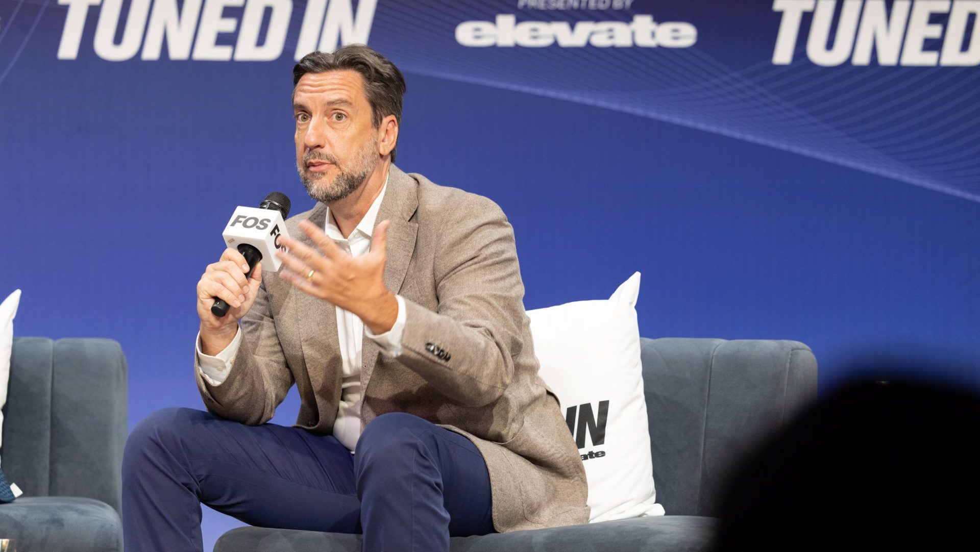 Clay Travis at Front Office Sports Tuned In