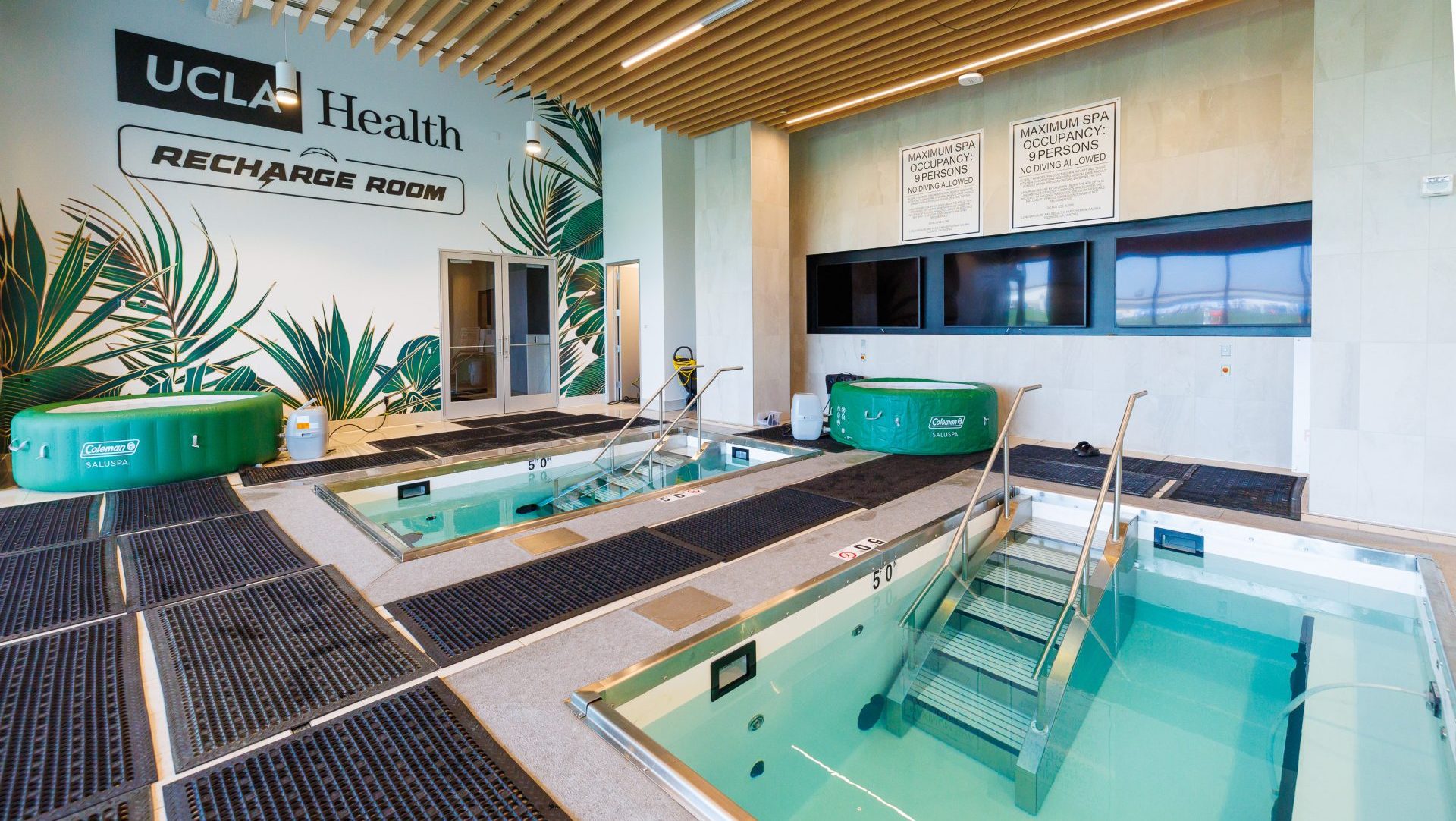 The Los Angeles Chargers host executives from UCLA Health on Wednesday, August 7, 2024 at The Bolt in El Segundo, CA.