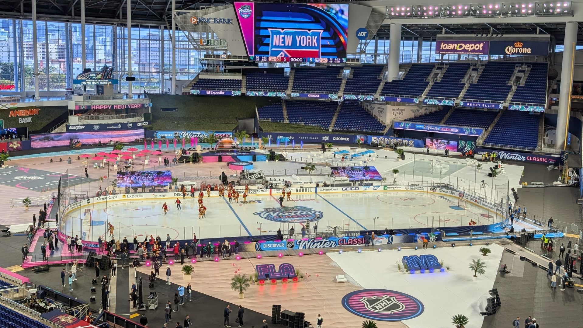 Behind the Scenes of the NHL's Grand Winter Experiment in Miami
