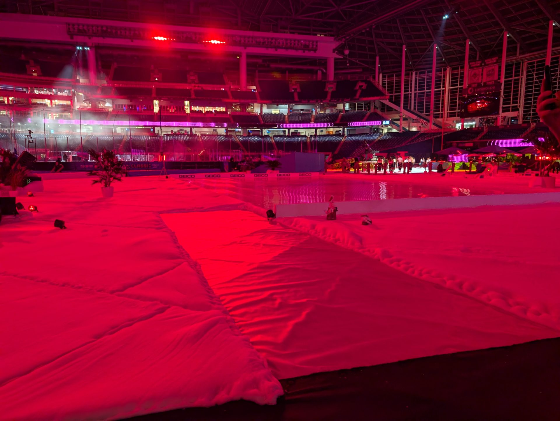Behind the Scenes of the NHL's Grand Winter Experiment in Miami