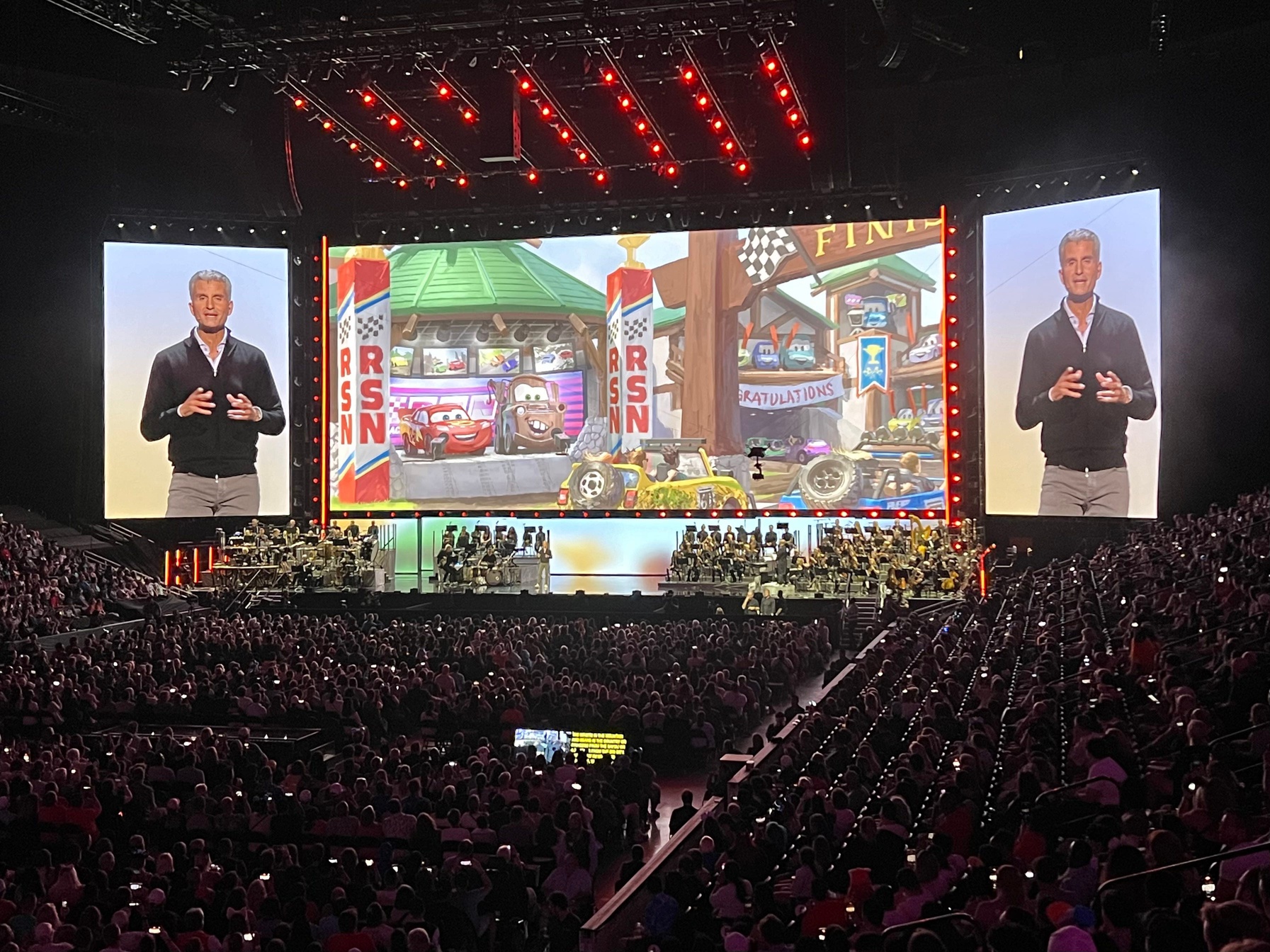 Disney Experiences Chairman Josh D'Amaro unveiled a slew of new parks announcements to a packed Honda Center during 2024's D23: The Ultimate Disney Fan Event.