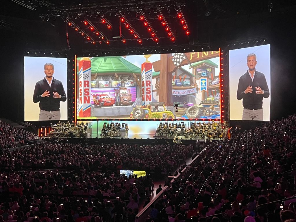 Disney Experiences Chairman Josh D'Amaro unveiled a slew of new parks announcements to a packed Honda Center during 2024's D23: The Ultimate Disney Fan Event.