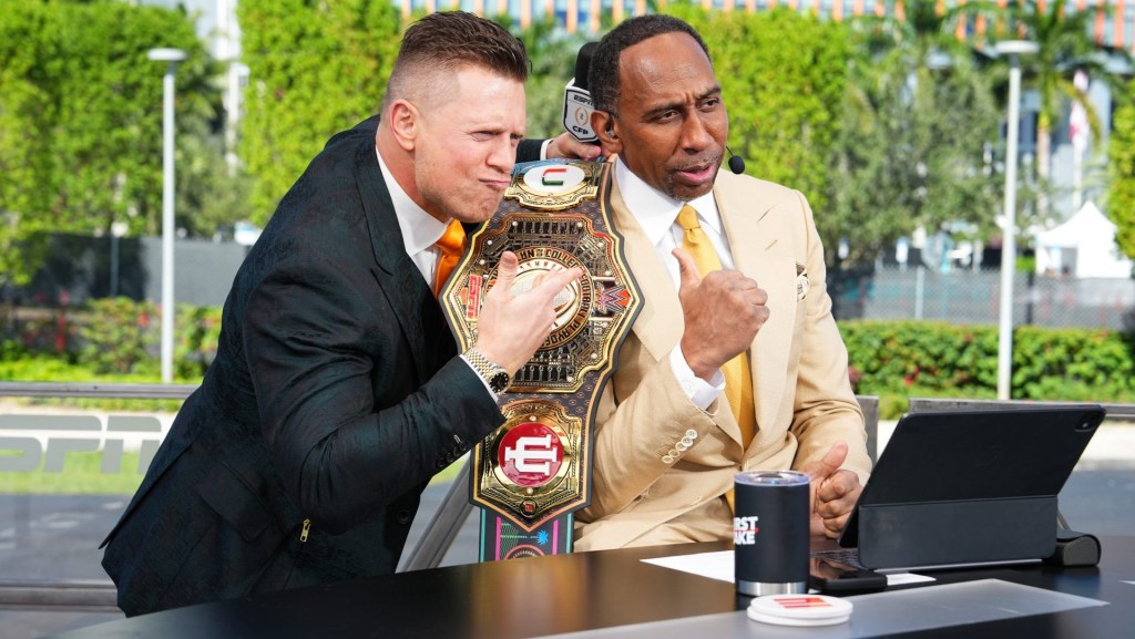 The Miz Stephen A. Smith WWE