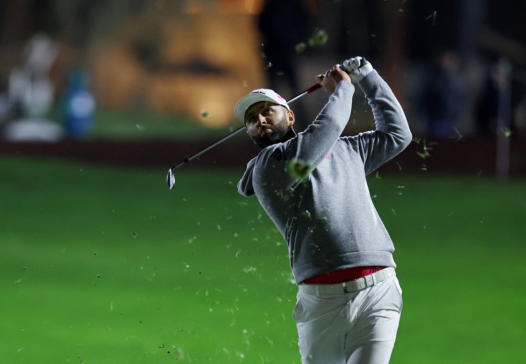 [US, Mexico & Canada customers only] Feb 6, 2026; Riyadh, SAUDI ARABIA; Jon Rahm in action during the third round of play at LIV Golf Riyadh at the Riyadh Golf Club.