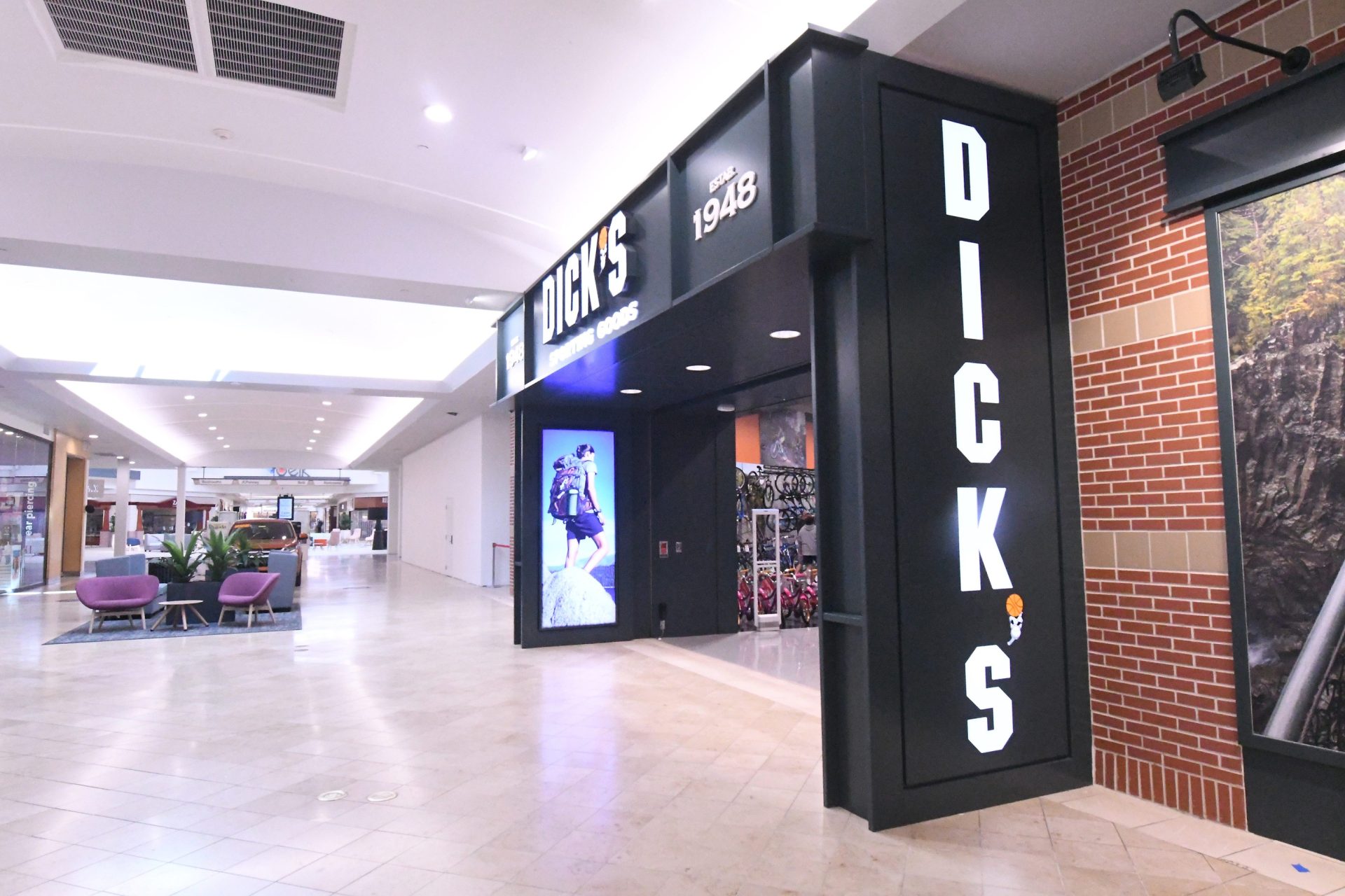 DICK'S sporting good store at Independence Mall in Wilmington, N.C.