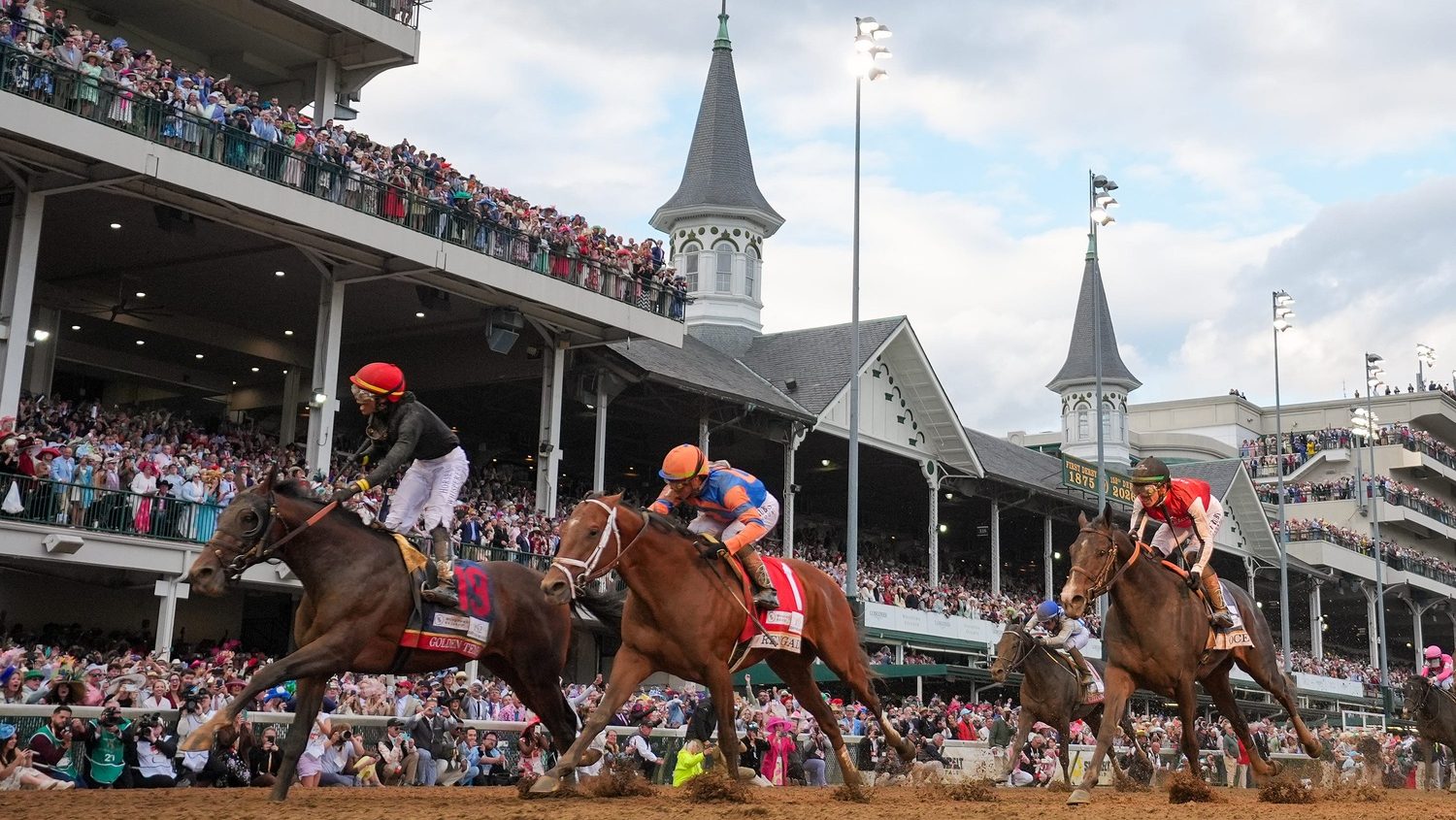 Golden Tempo, with Jose Ortiz up, wins the Kentucky Derby 2025. May 2, 2026