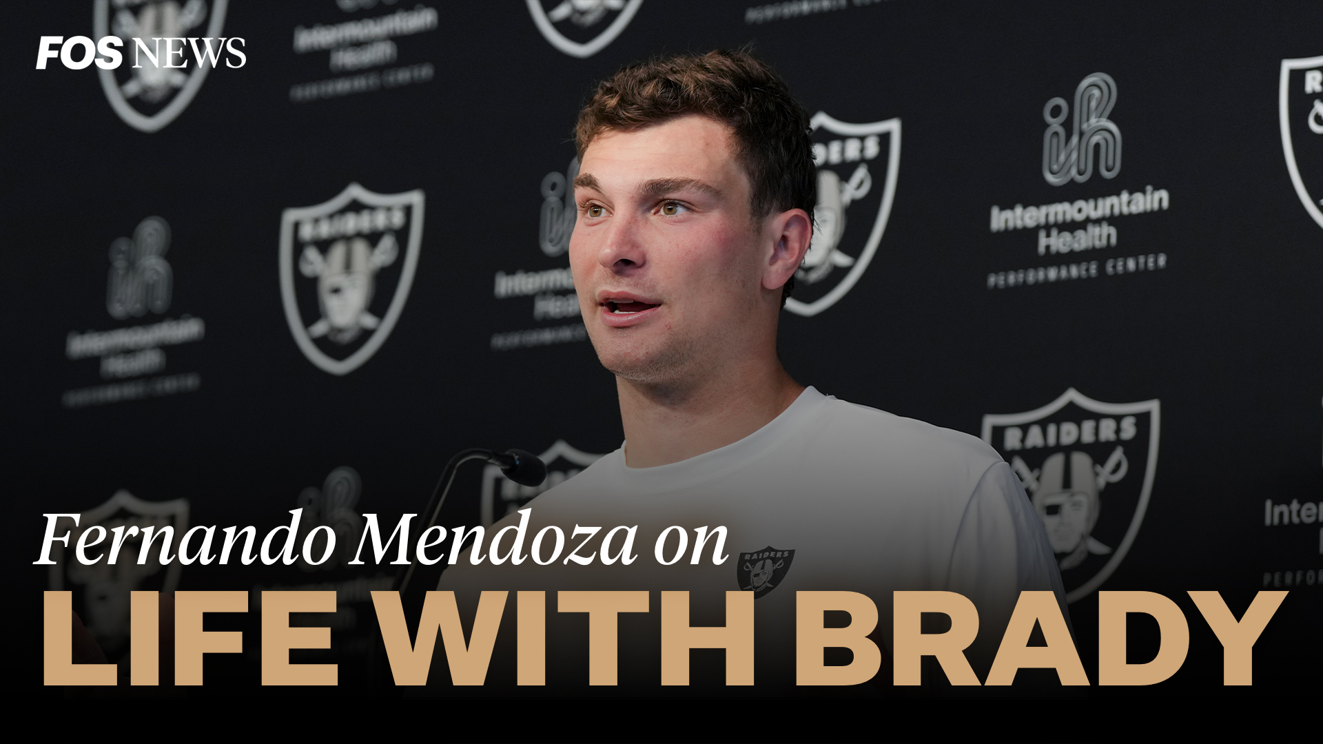 Fernando Mendoza on Brady and Business