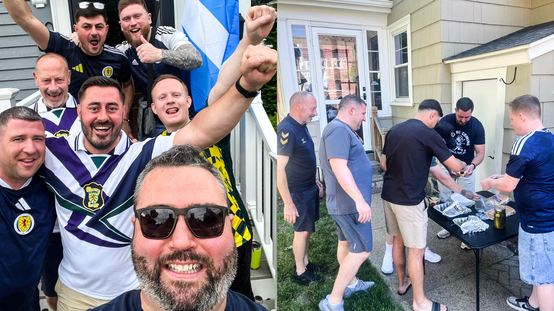 Scottish world cup fans