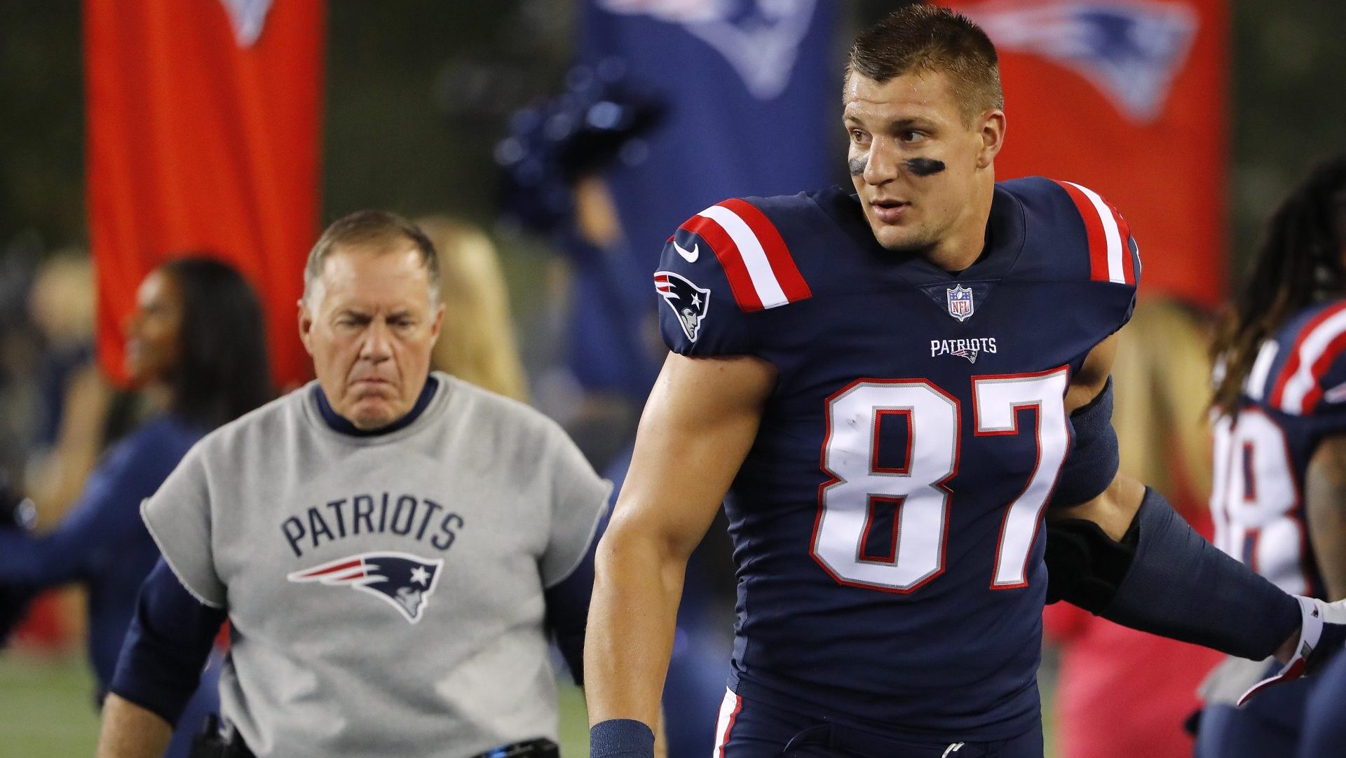 Gronk on His Favorite Memorabilia and Belichick's Jersey-Swap Ban