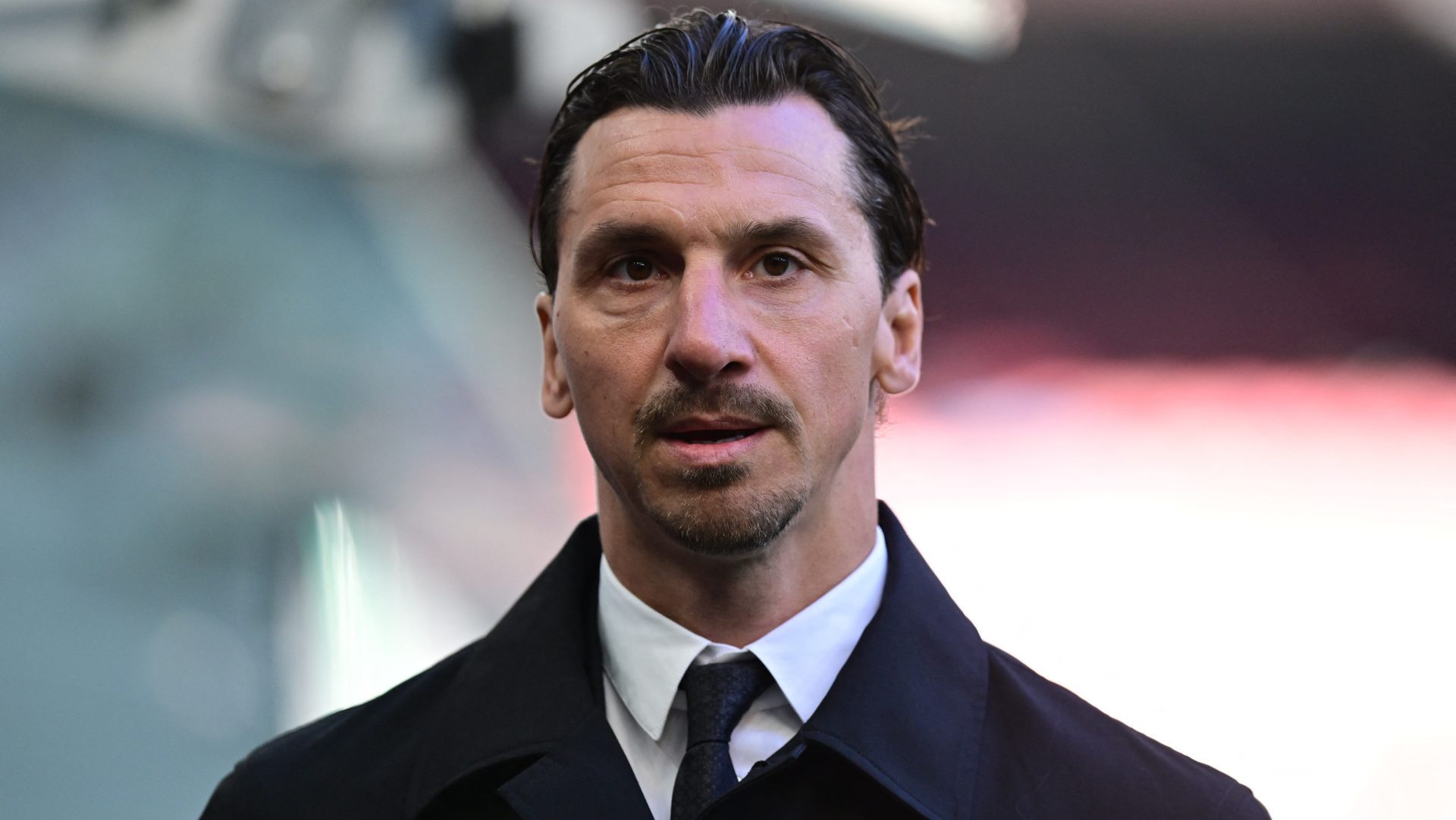 Soccer Football - Serie A - AC Milan v Hellas Verona - San Siro, Milan, Italy - December 28, 2025 Former footballer Zlatan Ibrahimovic before the match REUTERS/Daniele Mascolo