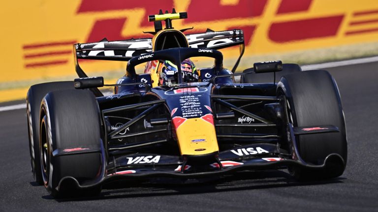 Formula One F1 - Hungarian Grand Prix - Hungaroring, Budapest, Hungary - July 26, 2026 Red Bull's Isack Hadjar in action during the race REUTERS/Marton Monus