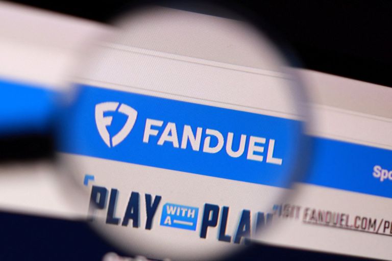 Fanduel logo appears in this illustration taken April 22, 2026.