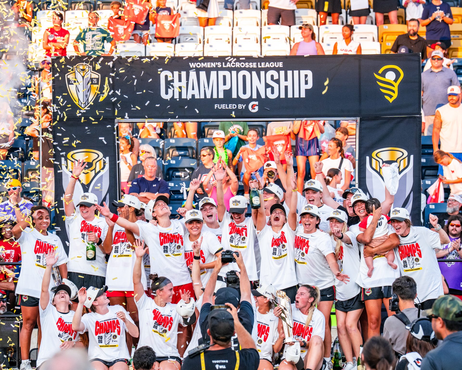 Women's Lacrosse League championship: Maryland Charms beat California Palms 16-3 August 15, 2026