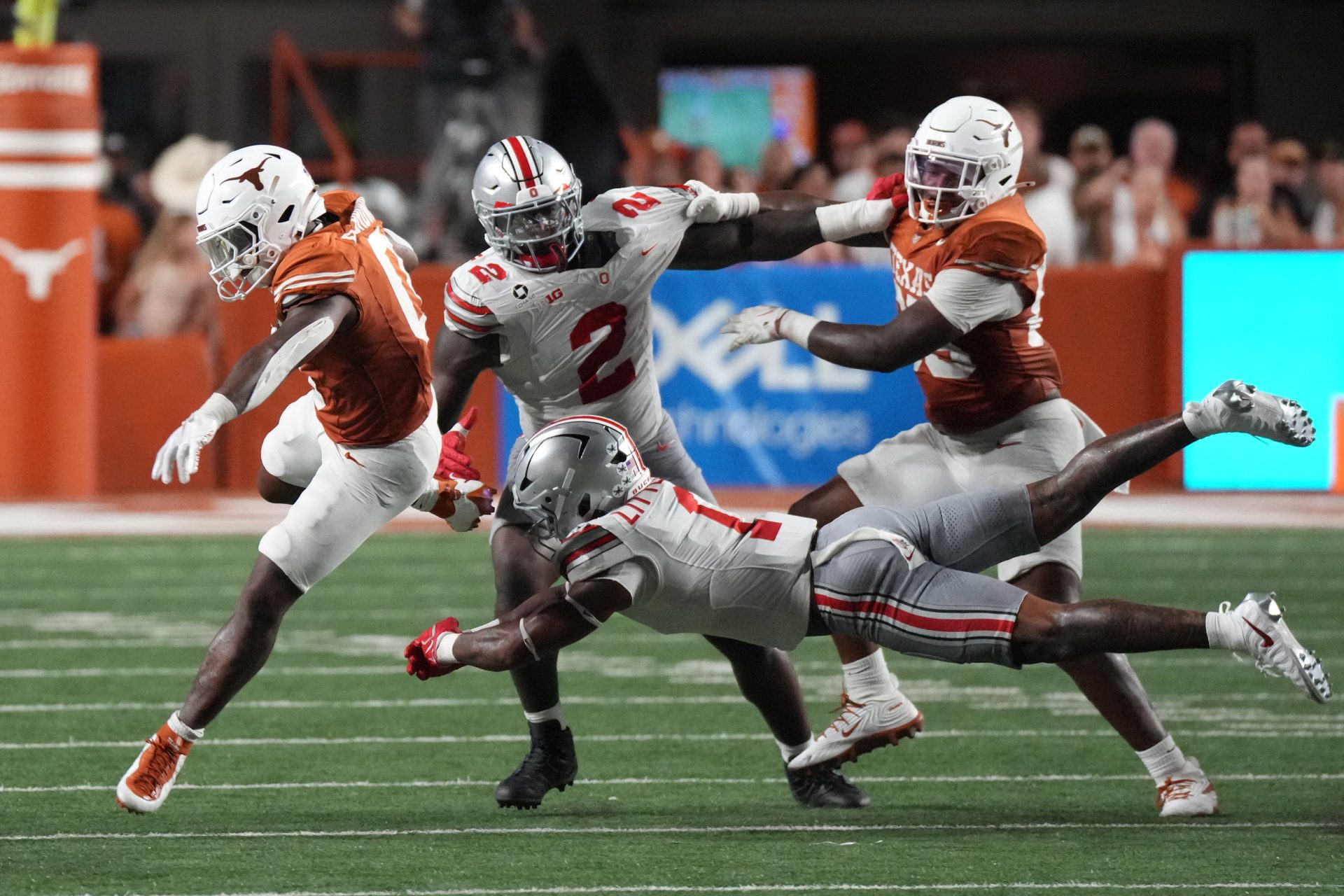 Texas Tops AP Poll As SEC Asserts Early Dominance Over Big Ten