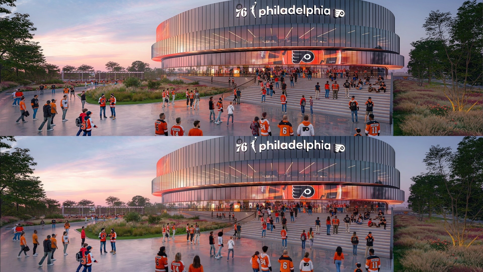 Philadelphia Design Building Philadelphia Arena Project Quietly Updates Rendering