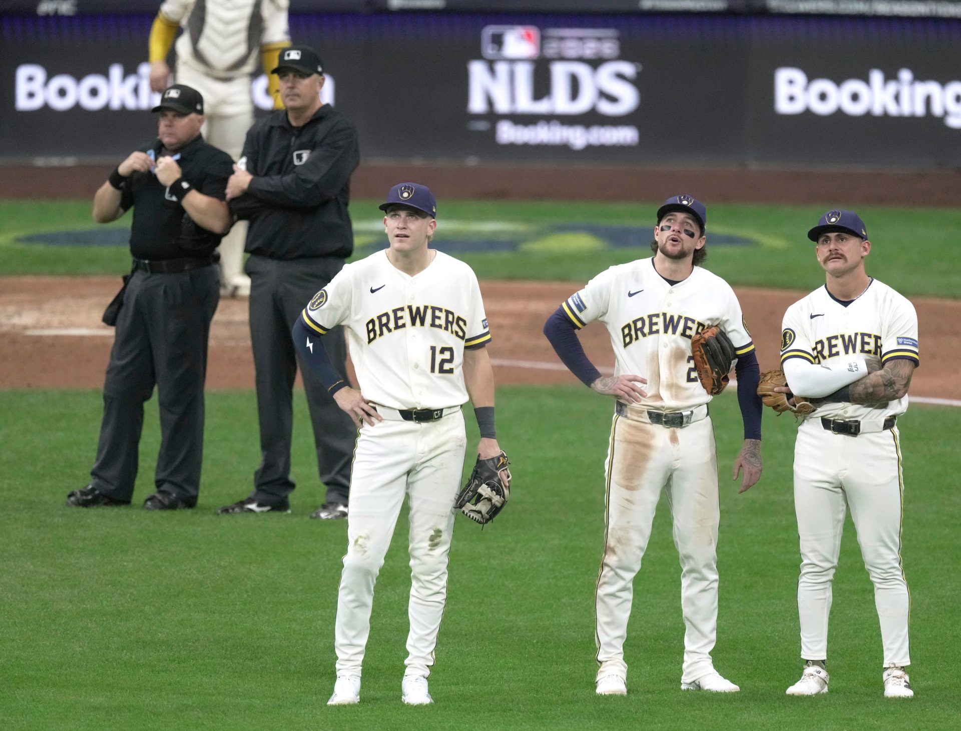 Brewers Open Roof for Game 2 After Wild Game 1 Ending